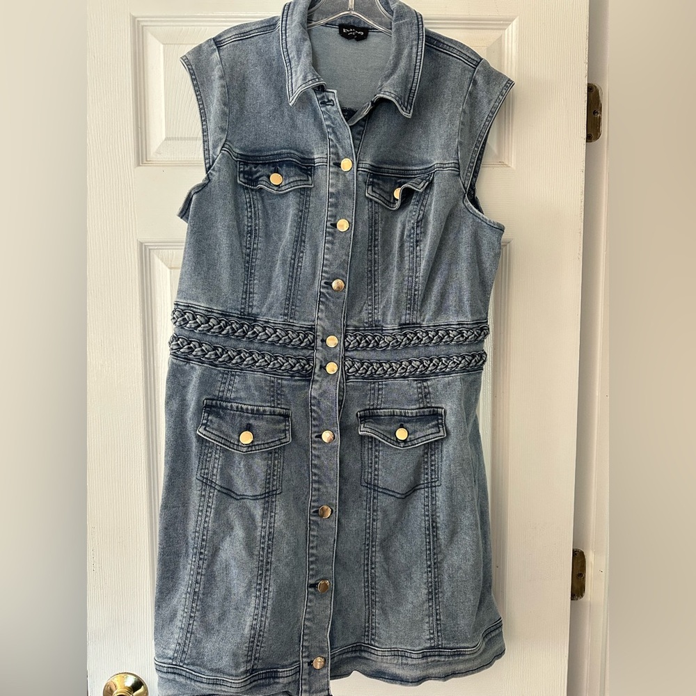 Bebe women’s denim dress